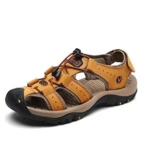 Men's High-Altitude Ortho Heel Strap Sandals - Yellow