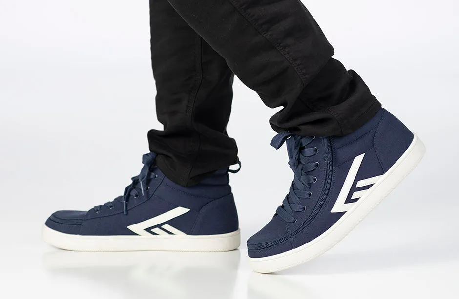 Men's Navy/White BILLY CS High Tops