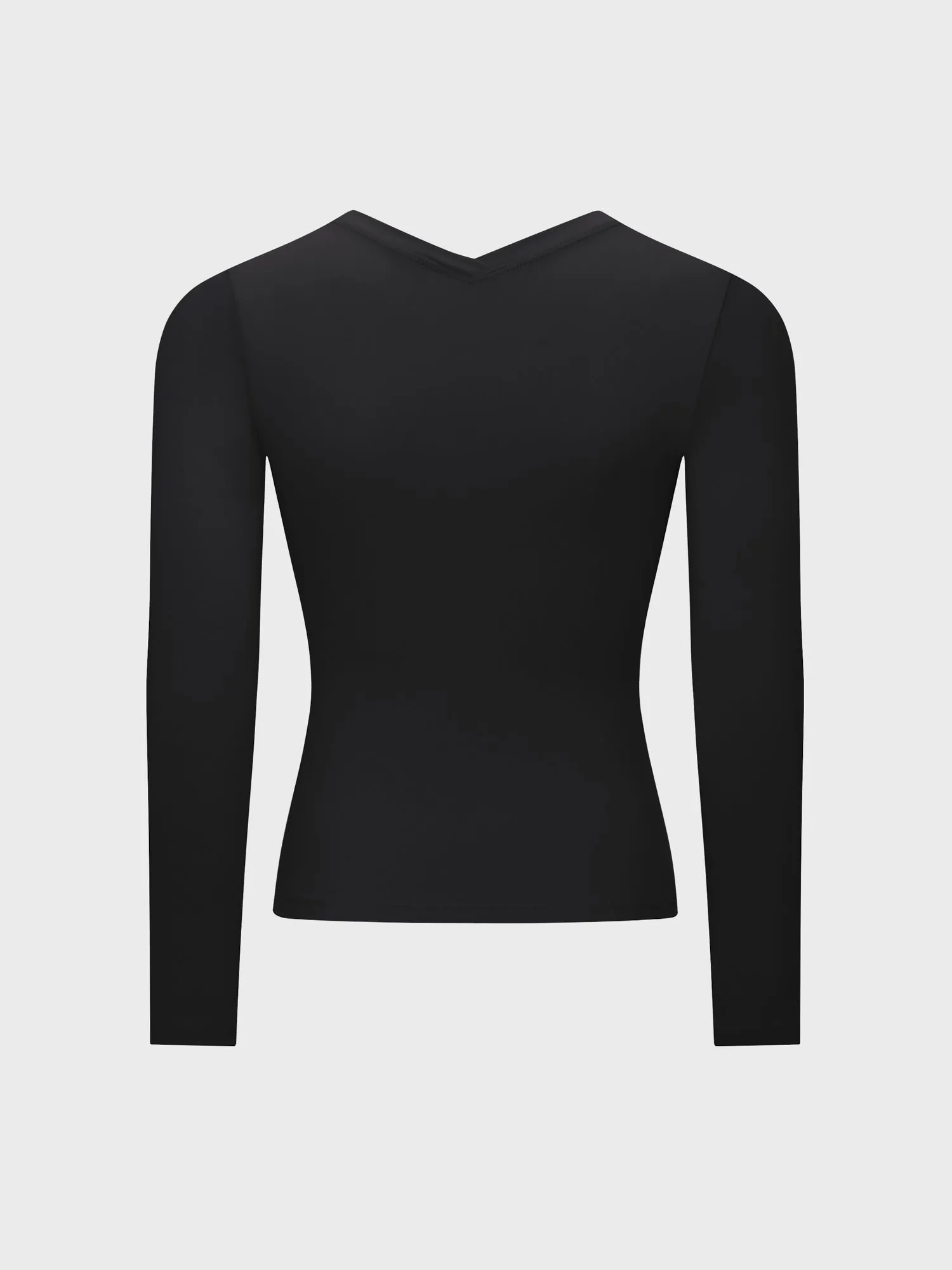 Midsize Slim Fit Skin-Friendly Yoga Sports Long Sleeve Top