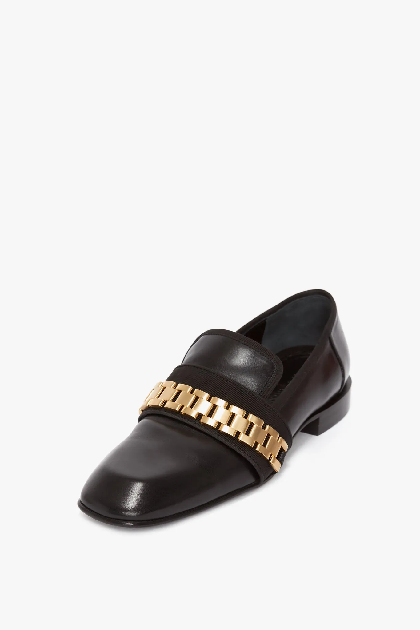 Mila Chain Loafer In Black