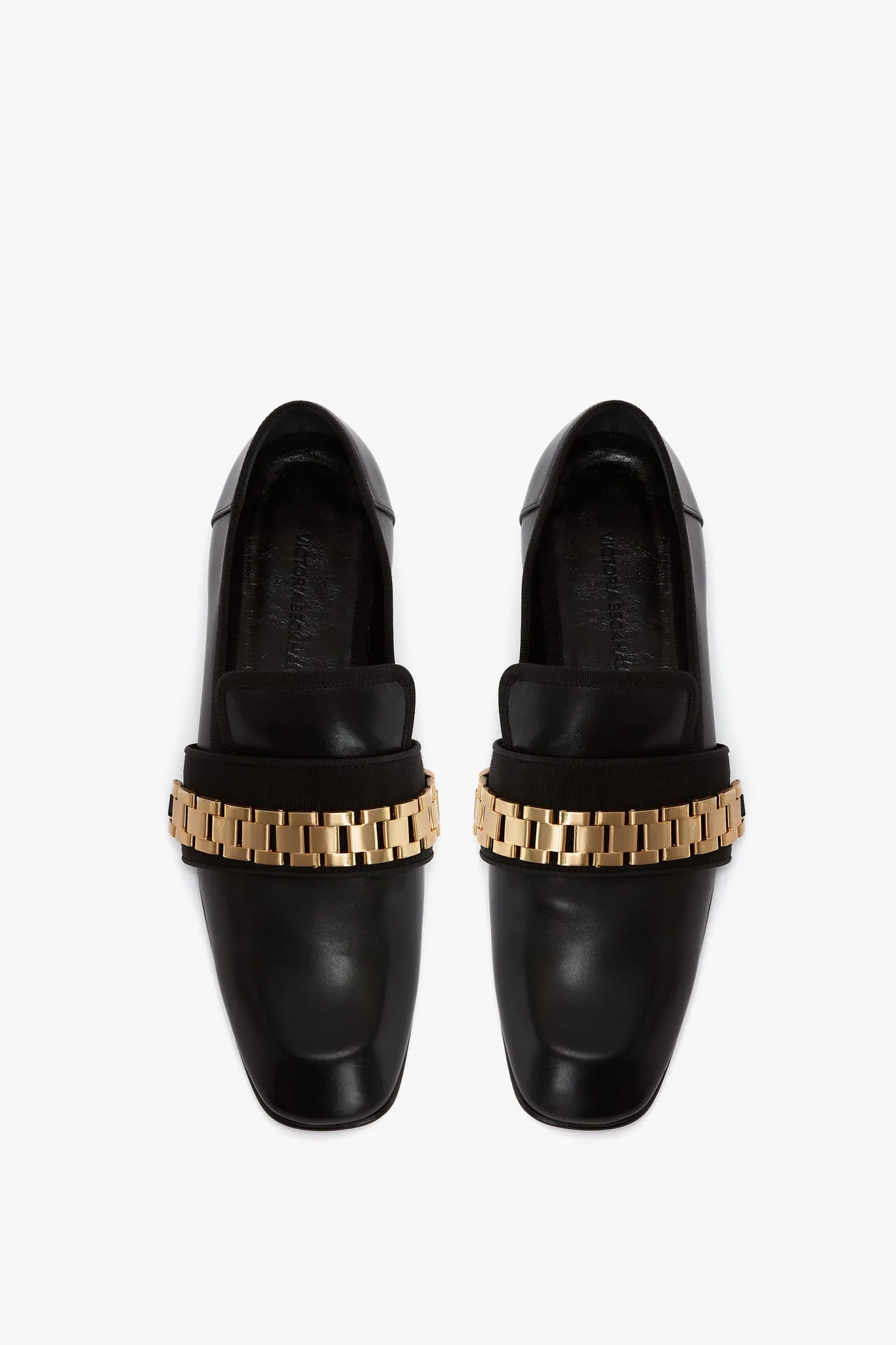 Mila Chain Loafer In Black