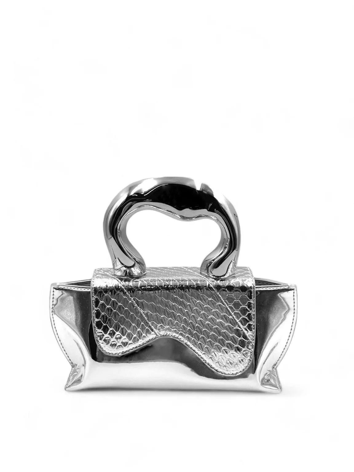 Ola Silver Handle Mini Bag