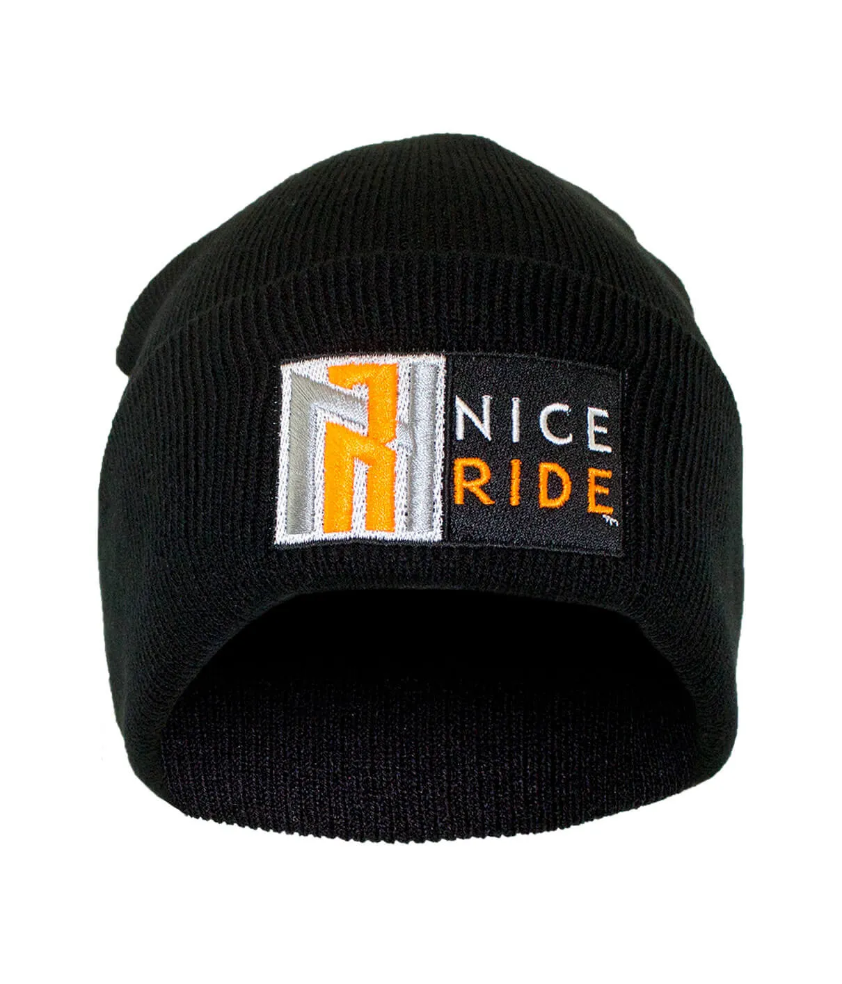 "N-R Neon Orange" Cuff Beanie