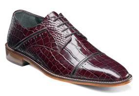 Raimondo Burgundy Cap Toe Oxford