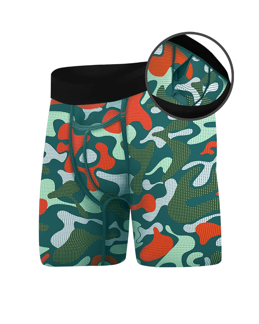 Re:Luxe Paradise Pocket™ Boxer Brief - Standard Fit - Camo