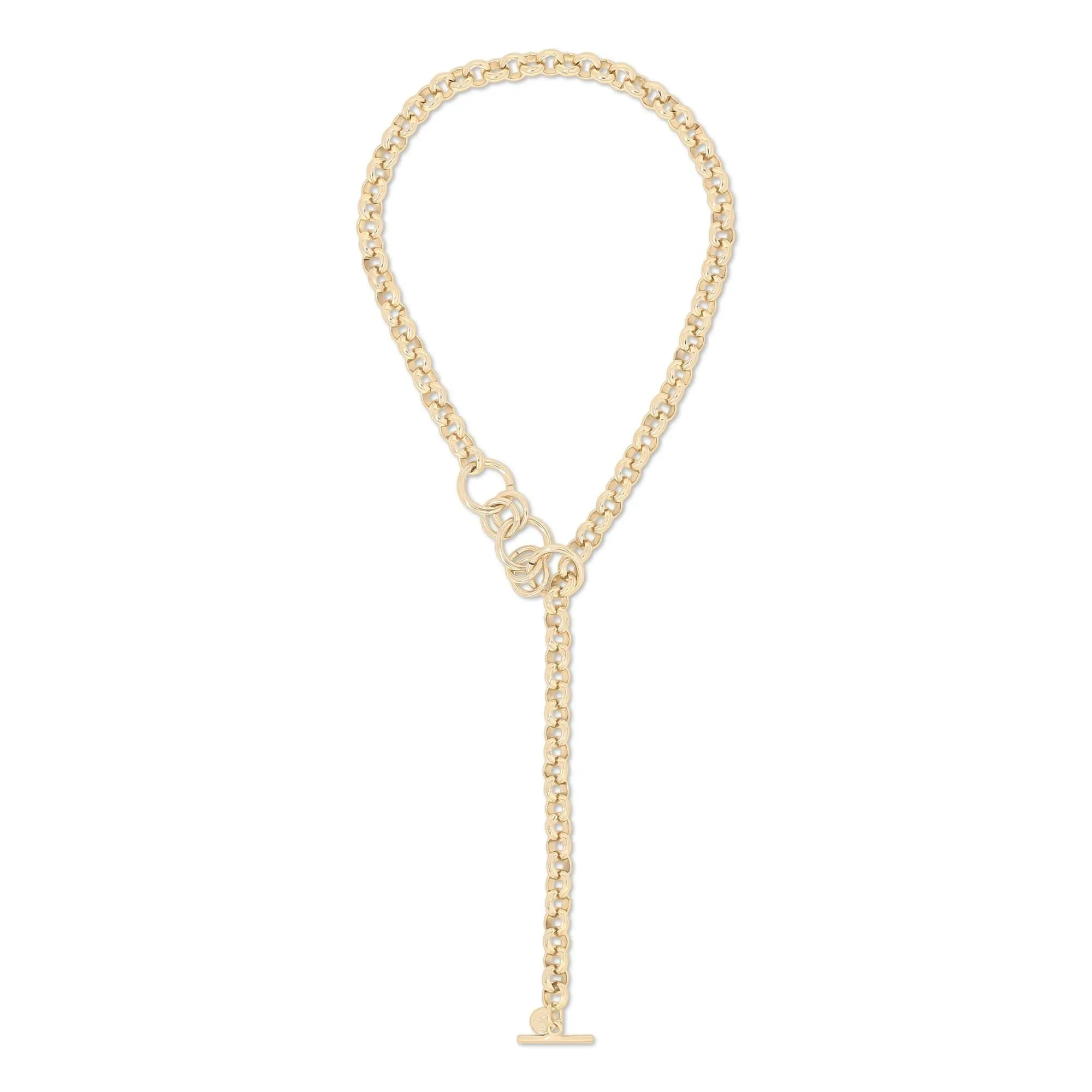 ROYAL TOGGLE CONVERTABLE LARIAT NECKLACE