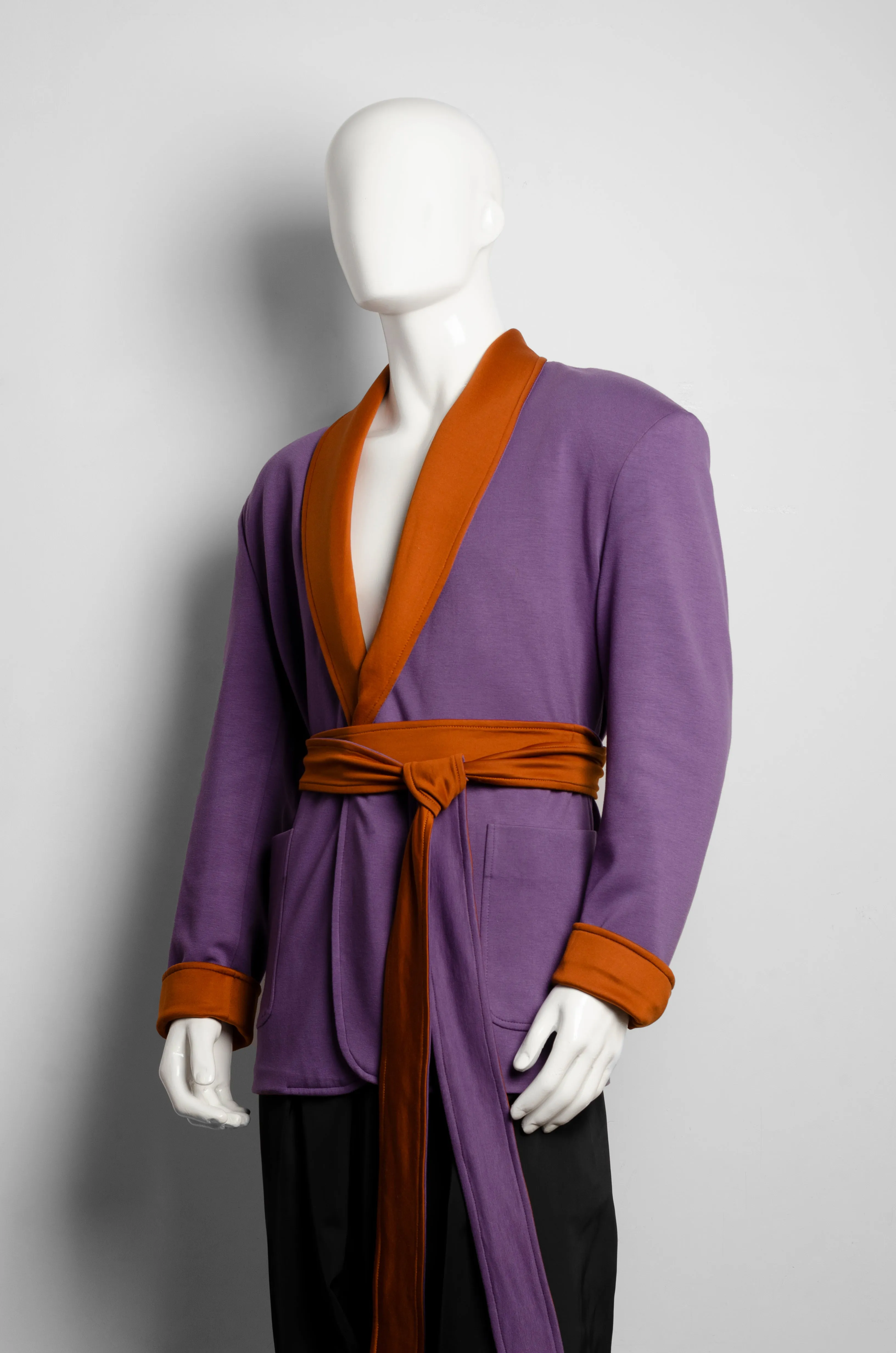 Rustic Copper-Purple  Reversible Suit Jacket