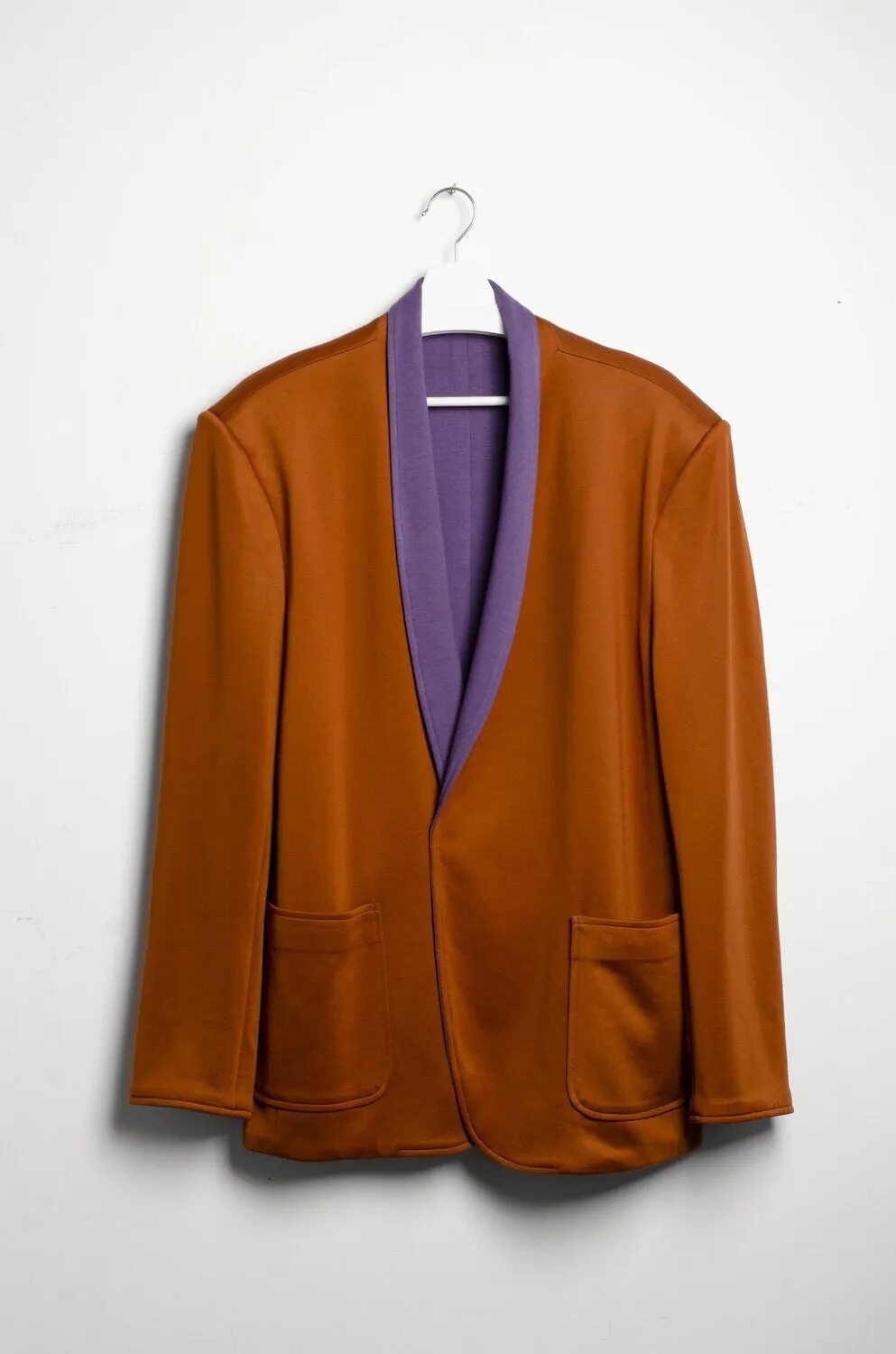 Rustic Copper-Purple  Reversible Suit Jacket