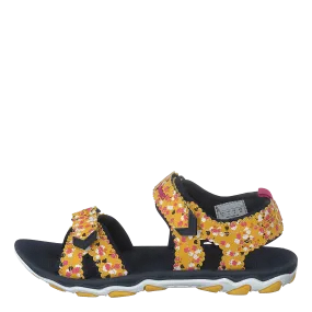 Sandal Sport Flower Jr Golden Rod