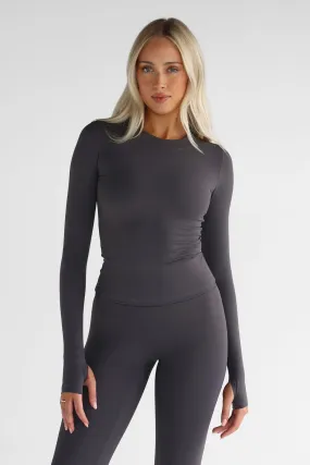 SCULPT Full Length Long Sleeve - Ash