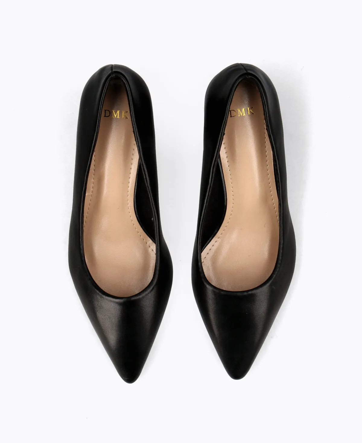 Sharon Block Heel Pumps - Black