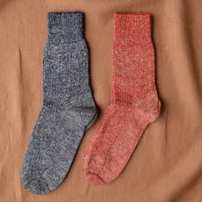 Sports Socks - Organic Merino/Linen (Adults 36-45)