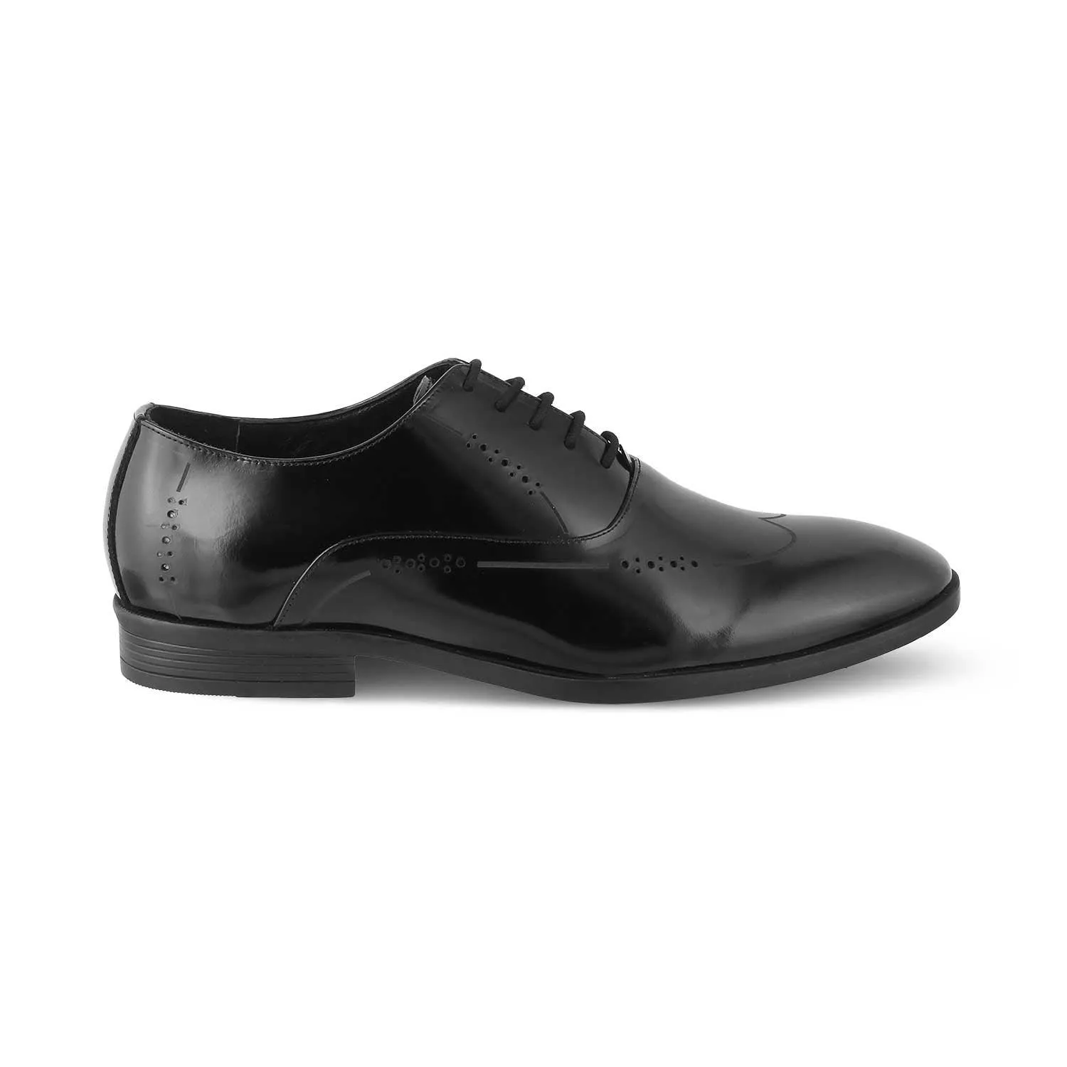 The Nas Black Men's Oxford Lace Ups Tresmode