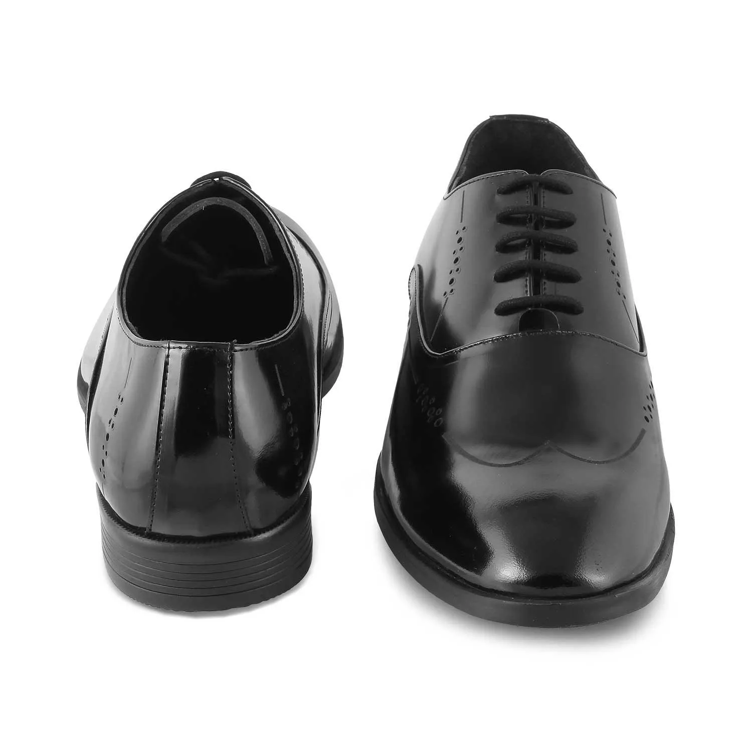 The Nas Black Men's Oxford Lace Ups Tresmode