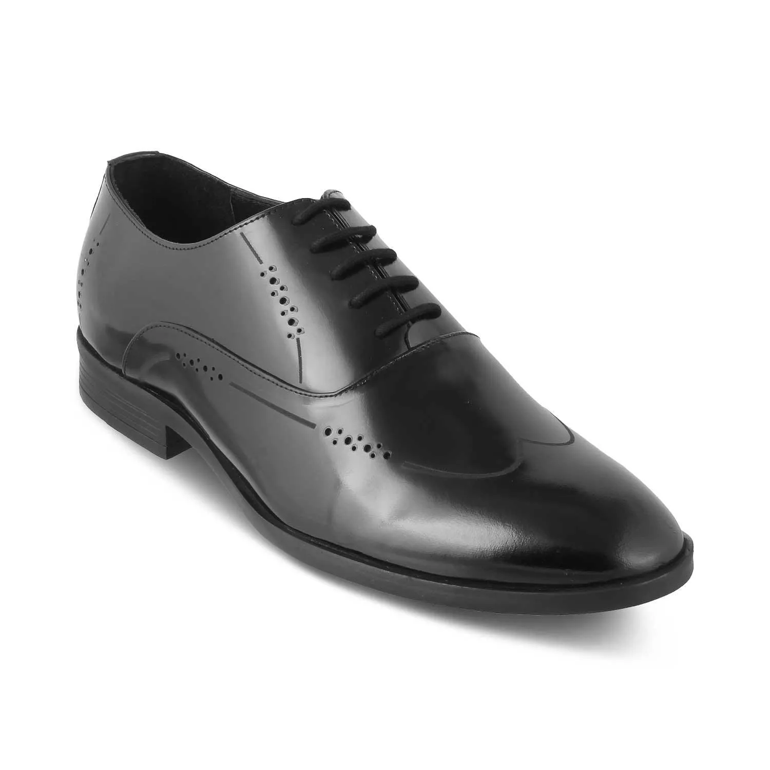 The Nas Black Men's Oxford Lace Ups Tresmode