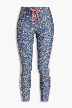 The Upside Santa Fe Floral Mid-Rise Leggings in Sherbert Floral (10 or M)