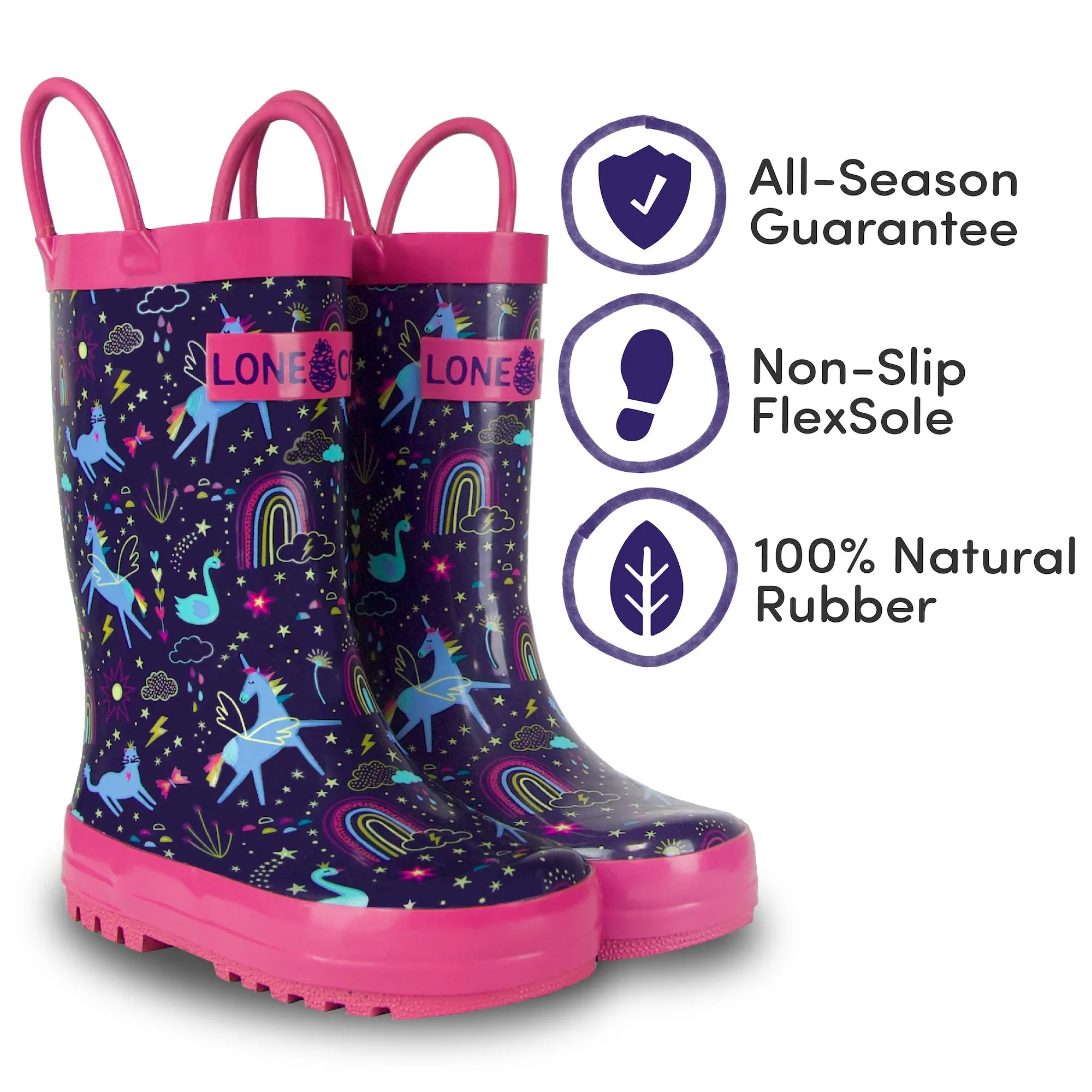 Unicorn Dreams Rain Boots