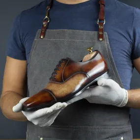 Violin Oxford Patina Shoes